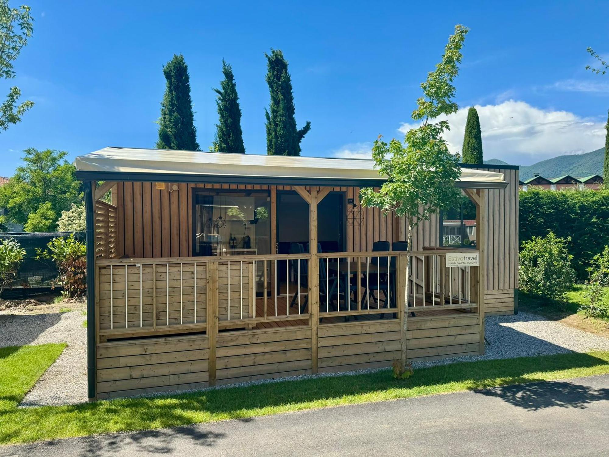 Estivo Premium Deluxe Mobile Homes On Camping Del Sole Village Ιζέο Εξωτερικό φωτογραφία
